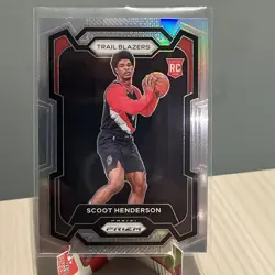 2023-24 Panini Prizm - Silver Prizm #141 Scoot Henderson (RC) Centered Clean 🔥 - Image 1