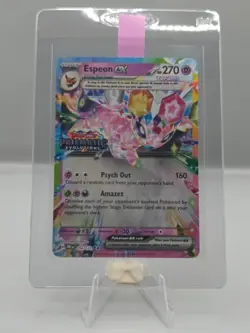 Espeon ex 034/131 - Pokemon TCG Prismatic Evolutions Stamped Promo - Image 3