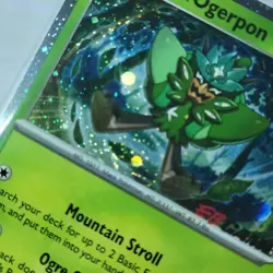 Pokemon TCG Teal Mask Ogerpon 024/167 - TWM Sealed EB GAMES Stamp Promo + Swirl - Image 5