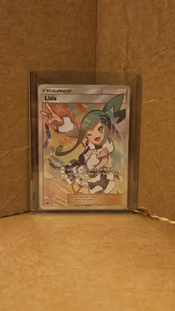 Pokemon TCG Lisia Full Art Holo Card 164/168 Sm-Celestial Storm - LP - Image 1