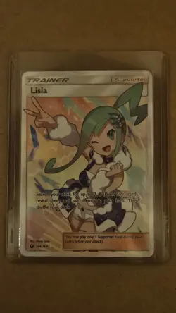 Pokemon TCG Lisia Full Art Holo Card 164/168 Sm-Celestial Storm - LP - Image 3