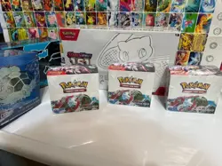 pokemon auction lot 151 anniversary paradox rift stellar crown black bolt SEALED - Image 1