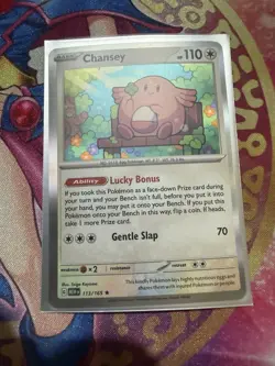 Chansey 113/165 Pokemon TCG SV: Scarlet & Violet 151 LP - Image 1