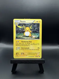 Pokemon Raichu 49/162 Breakthrough Cracked Ice MP - Image 1