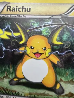 Pokemon Raichu 49/162 Breakthrough Cracked Ice MP - Image 2