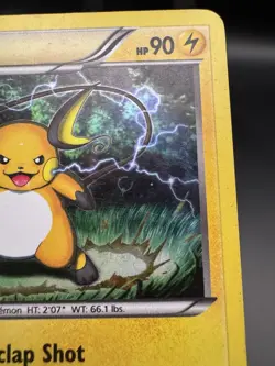 Pokemon Raichu 49/162 Breakthrough Cracked Ice MP - Image 3