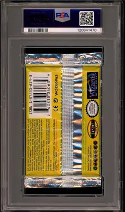 Pokemon 1999 WOTC 1st Edition Jungle Wigglytuff Sealed Booster Pack PSA 10 - Image 2