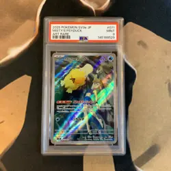 Misty’s Psyduck PSA 9 Heat Wave Arena 071/063 Japanese Pokemon Card Mint - Image 1
