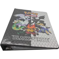 Pokemon Black & White Ultra PRO 3 Ring Binder 9 Pocket Card Album 2011 USA - Image 1