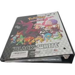 Pokemon Black & White Ultra PRO 3 Ring Binder 9 Pocket Card Album 2011 USA - Image 5