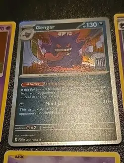 6 Gastly And Haunter & Gengar Pokemon Cards. NM - Image 2