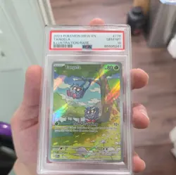 PSA 10 Tangela 178/165 Holo Illustration Rare Pokemon Scarlet & Violet 151 ENG - Image 3