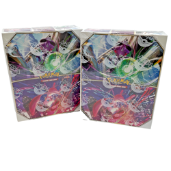 Lot of (2) Pokemon TCG Fusion Strike Mini Portfolio Boxes SEALED NEW - Image 1