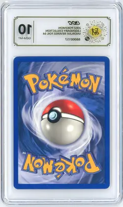 2002 Pokemon Legendary Collection #64 Snorlax Reverse Holo Foil LCC 10 GEM MINT - Image 3