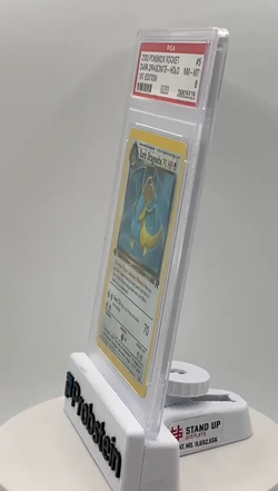 2000 Pokemon Rocket 1st Edition #5 Dark Dragonite Holo PSA 8 NM-MT - Image 2