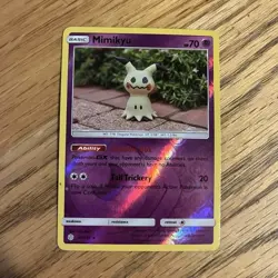 Pokemon Mimikyu 97/236 Sm-Cosmic Eclipse Rare Reverse Holo Card English - Image 1