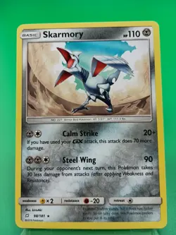 Pokemon SKARMORY 98/181 - Team Up - RARE - MINT - Image 1