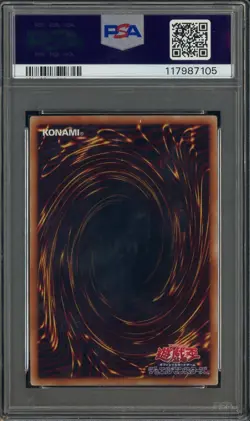 2017 Yu-Gi-Oh! Japanese WC 2017 Attendance Card #JPP01 Dark Magician Girl PSA 10 - Image 3