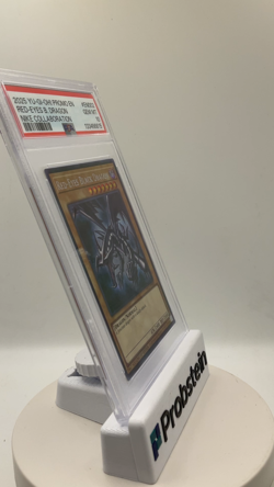 2025 YU-GI-OH! NIKE COLLABORATION #EN002 RED-EYES B. DRAGON PSA 10 GEM MINT - Image 2
