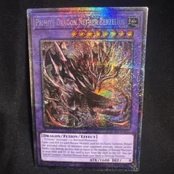 Yugioh Primite Dragon Nether Berzelius DUAD-EN035 Starlight Rare 1st Edition NM - Image 1