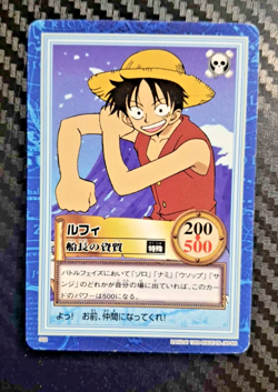 1999 BANDAI One Piece Hyper Battle LUFFY S02 FIRST STAGE 1ST EVER SET RC - Image 1