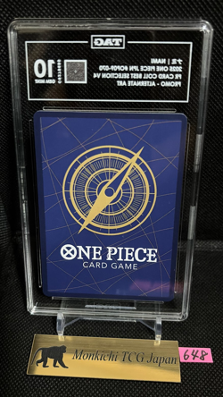 TAG GEM MINT 10 Nami OP09-070 UC Premium Card Vol.4 One Piece JP② - Image 2