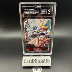 TAG MINT 9 Franky C ST01-010 Promo Premium Card collection 25th One Piece 286 - Image 1