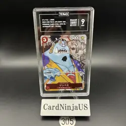 TAG MINT 9 Jimbei Parallel ST01-005 C 25th Edition ONE PIECE Card Game 305 - Image 1