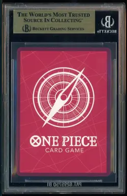 2025 ONE PIECE PROMOS BVB X ONE PIECE MATCH DAY 2025 #003 MONKEY D. LUFFY BGS 10 - Image 3