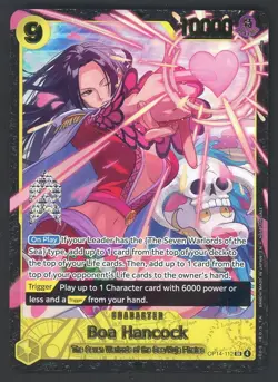 2026 One Piece Regional Championship OP14-112 Boa Hancock Top 64 Top Prize Card - Image 1