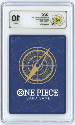 2026 One Piece The Azure Sea's Seven PRB02-006 Roronoa Zoro SP LCC 10 GEM MINT - Image 3