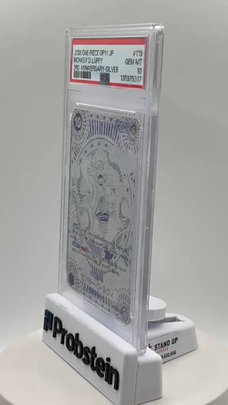 2025 One Piece OP11 JP 3rd Anniversary Silver #119 Monkey D. Luffy PSA 10 - Image 2