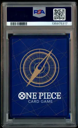 2025 One Piece OP11 JP 3rd Anniversary Silver #119 Monkey D. Luffy PSA 10 - Image 3