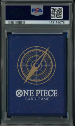 2025 One Piece OP13 EN Manga Alternate Art #118 Monkey D. Luffy PSA 10 GEM MINT - Image 3