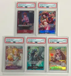 2025 One Piece EN CS 25-26 TP Pk Finalist Sequential PSA 10 Set w/ Alvida Bonney - Image 1