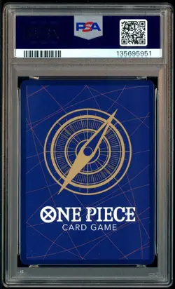 2025 ONE PIECE JPN PROMOS OFFICIAL EVENT TOP PRIZE #014 MONKEY D. LUFFY PSA 10 - Image 3