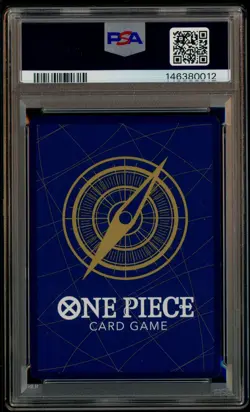 2025 One Piece OP11 Japanese Manga Alternate Art #118 Monkey D. Luffy PSA 10 - Image 3