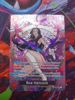 Boa Hancock (SP) OP12-014 SR Adventure on Kami's Island One Piece English NM/M - Image 1
