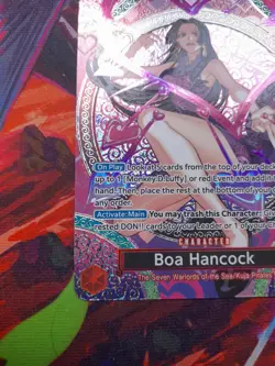 Boa Hancock (SP) OP12-014 SR Adventure on Kami's Island One Piece English NM/M - Image 2