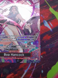 Boa Hancock (SP) OP12-014 SR Adventure on Kami's Island One Piece English NM/M - Image 3