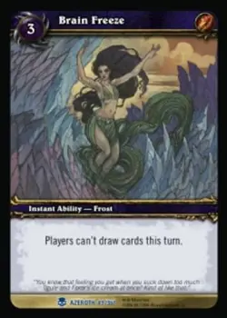 Brain Freeze - Heroes of Azeroth - World of Warcraft TCG - Image 1