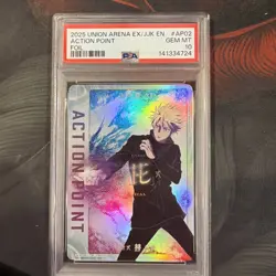 PSA 10 Gojo Satoru Jujutsu Kaisen Action Point 2025 Union Arena - Image 1