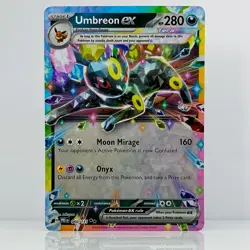 Umbreon EX 60/131 Double Rare Prismatic Evolutions Card NM Pokemon TCG - Image 1