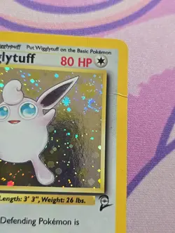 Pokemon Card: Wigglytuff HOLO 19/130 Base Set 2 Vintage Rare! HP - Image 2
