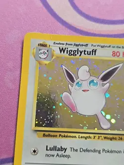 Pokemon Card: Wigglytuff HOLO 19/130 Base Set 2 Vintage Rare! HP - Image 3