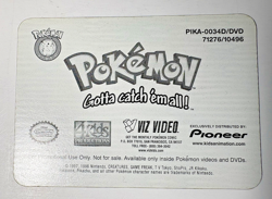 Pokemon Lenticular Alakazam Card - Viz Video Pioneer PIKA-0034D - 3D Promo LP - Image 3