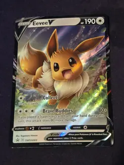 Eeveelution V SWSH Promos (9 Card Set) Black Star Promo - NM - Image 2