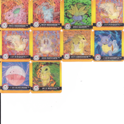 (26) Pokemon 1999 Artbox Premier Edition Holographic Mini Cards, Lot of 26 - Image 3