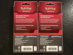 Pokemon Knock Out Collection Box Kyogre Foil Card Sticker Sheet 2 Booster Packs - Image 2