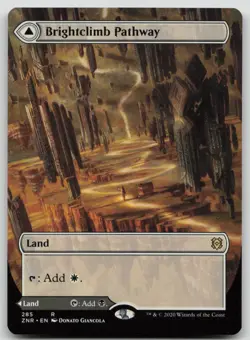 Brightclimb Pathway (Borderless) #285 (NM) Zendikar Rising ZNR Magic MTG - Image 1